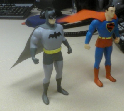 DC-Batman bendy pair